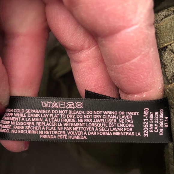 Victoria Secret 38B rare olive green push up bra great double back strap - Picture 9 of 14